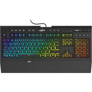 Hama Exodus 900 Mechanical toetsenbord Gamen USB QWERTZ Duits Zwart