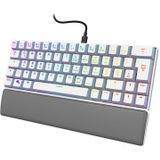 Hama Exodus 760 toetsenbord Gamen USB QWERTZ Duits Wit