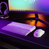 Hama Exodus 760 toetsenbord Gamen USB QWERTZ Duits Wit