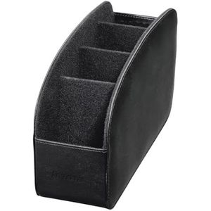 Hama ""Grote afstandsbedieninghouder (ruimte voor 4 afstandsbedieningen, ideaal als bureau-organizer, opslag voor afstandsbediening, pennen, mobiele telefoon, bril, enz.) Zwart