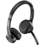 Hama Bluetooth-hoofdtelefoon (hoofdtelefoon met microfoon, Bluetooth-headset, draadloze hoofdtelefoon, draadloze hoofdtelefoon, voor kantoor, thuiskantoor, videoconferentie, telefoongesprekken enz.