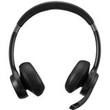 Hama Bluetooth-hoofdtelefoon (hoofdtelefoon met microfoon, Bluetooth-headset, draadloze hoofdtelefoon, draadloze hoofdtelefoon, voor kantoor, thuiskantoor, videoconferentie, telefoongesprekken enz.