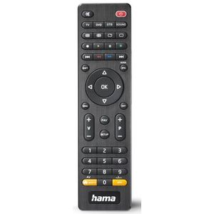 Universele Afstandsbediening - Zwart - Infrarood - Voor Meerdere Apparaten