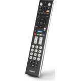 Universum - TV Afstandsbediening - Zwart - Infrarood, Lichtgevende Toetsen, Tot 10 m Bereik