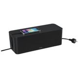 Hama - Maxi - Kabelbox - Zwart - FSC-gecertificeerd - Plasticvrij