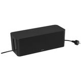 Hama - Maxi - Kabelbox - Zwart - FSC-gecertificeerd - Plasticvrij