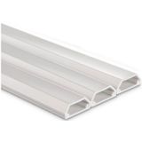 Kabelgoot - Universeel - Wit - FSC-gecertificeerd - Met 3M-kleefstrips