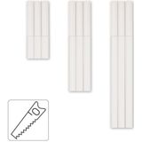 Kabelgoot - Universeel - Wit - FSC-gecertificeerd - Met 3M-kleefstrips