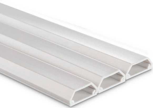 Kabelgoot - Universeel - Wit - FSC-gecertificeerd - Met 3M-kleefstrips