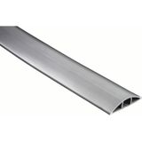 Hama Flexibele kabelgoot, zelfklevend, halfrond, 180 x 6 x 1 cm, PVC, grijs
