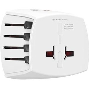Hama Weltreiseadapter, 2-polig, weltweit einsetzbar Reiseadapter