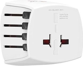 Hama MUV Micro netstekker adapter Universeel Wit