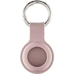 Hama Sleutelhanger ""Fantastic Feel"" voor Apple AirTag, siliconen-look, nude
