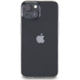 Hama Hoes voor iPhone 15 Plus (telefoonhoes, beschermhoes voor achterkant, case, krasbestendig, extra bescherming voor camera en display, draadloos opladen compatibel, transparant, dun, dun)