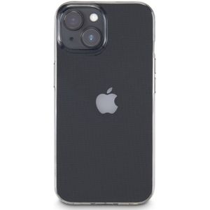 Hama Hoes voor iPhone 15 Plus (telefoonhoes, beschermhoes voor achterkant, case, krasbestendig, extra bescherming voor camera en display, draadloos opladen compatibel, transparant, dun, dun)