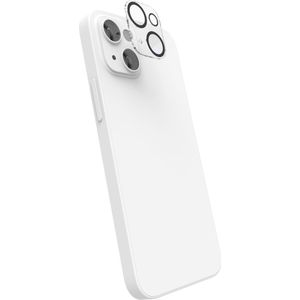 Hama Beschermend glas voor Apple iPhone 15/15 Plus camera (volledige beschermfolie, compatibel met alle telefoonhoesjes, gehard glas voor cameralens) transparant