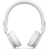 HAMA | Freedom Lit II Bluetooth-hoofdtelefoon met hoofdband (draadloze hoofdtelefoon, opvouwbaar, met microfoon, 15 uur batterijduur, USB-C opladen) wit.