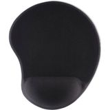 Hama Ergonomic, Schwarz, Monochromatisch, Handgelenkauflage, Anti-Rutsch-Basis