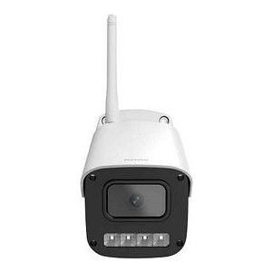 Hama Bewakingscamera, wifi, voor buiten, outdoor camera met spraak- en app-bediening, weerbestendige buitencamera met bewegingsmelder, nachtzicht, 2-weg audio, opname, 1080p, wit