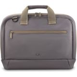 Hama Laptoptasche für Laptops 15,6“ - 16,2“ (leichte Businesstasche als Umhängetasche oder Tragetasche, Notebooktasche mit Organizer-Vorderfach und -Innenfach, wasserabweisend, gepolstert) anthrazit