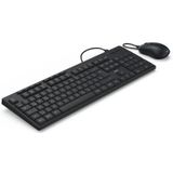 Hama - CKM-200 - Toetsenbord en Muis Set - Zwart - Bedraad - QWERTZ (NL)