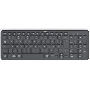 Hama - WK-300 Toetsenbord - Zwart - Draadloos - Multimedia met 3 Kanalen