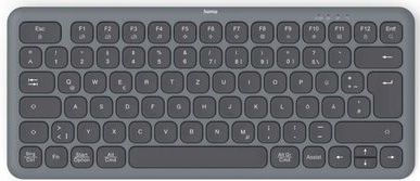 Hama - WK-500 Toetsenbord - Zwart - Draadloos - Multi-Device