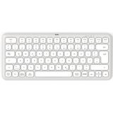 Hama - WK-500 Toetsenbord - Wit - Grijs - Draadloos met Multi-Device Verbinding