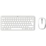 Hama - WKM-500 - Toetsenbord - Wit - Draadloos met Multi-Device Verbinding