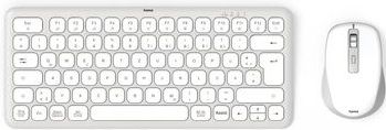 Hama - WKM-500 - Toetsenbord - Wit - Draadloos met Multi-Device Verbinding