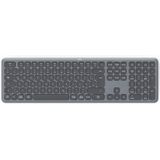 Hama - Multi-Device Keyboard WK-550 - Toetsenbord - Zwart, Grijs - Draadloos, Bluetooth