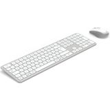 Hama - WK-550 Toetsenbord en Muis - Wit - Draadloos - Duits Lay-out