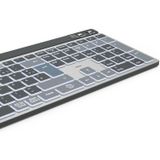 Hama - WK-750 Toetsenbord - Draadloos - Grijs - Zwart
