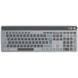 Hama - WK-750 Toetsenbord - Draadloos - Grijs - Zwart