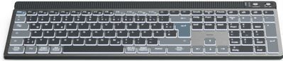 Hama - WK-750 Toetsenbord - Draadloos - Grijs - Zwart