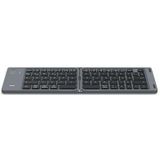 Hama Travel 450 QWERTZ Duits Bluetooth Zwart, Donkergrijs