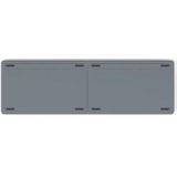 Hama Travel 450 QWERTZ Duits Bluetooth Zwart, Donkergrijs