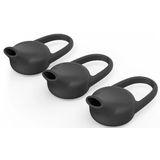 Bluetooth - Mono Headset - Zwart - Siliconen Oorkussens