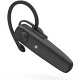 Bluetooth - Mono Headset - Zwart - Siliconen Oorkussens