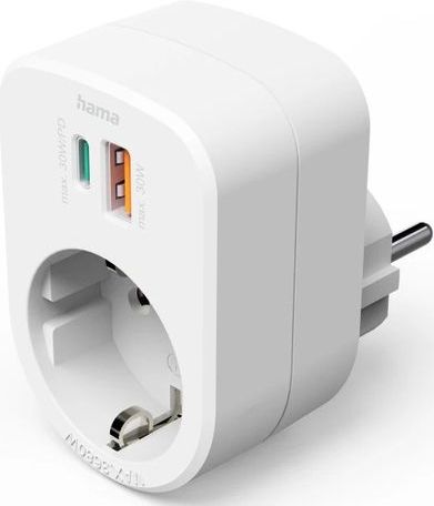 Hama - 00223343 - USB-laadbus - Wit - Meervoudige Stekker