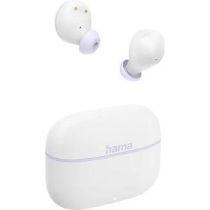 Hama Freedom Buddy II (NC, 20 h, Draadloze), Koptelefoon, Wit