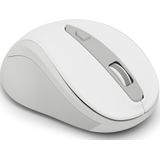 Hama Optische muis SS draad met 6 toetsen WM-400, stil, wit