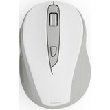 Hama Optische muis SS draad met 6 toetsen WM-400, stil, wit