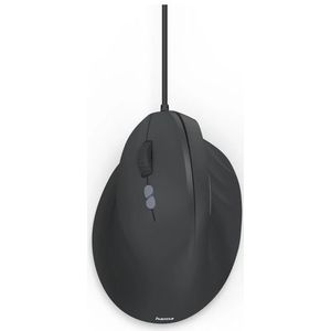Hama - ECM-500L - Muis - Zwart - Bedraad - Ergonomisch