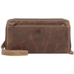 Greenburry Vintage Portemonnee RFID-bescherming Leer 21 cm brown