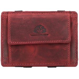 Greenburry Vintage Magische Portemonnee RFID Leer 10 cm rusty red