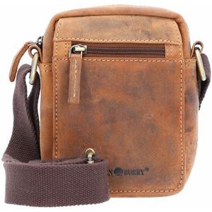 Greenburry Vintage Travel 2 Schoudertas Leer 15 cm brown