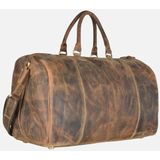 Greenburry Vintage reistas leer 42 cm  bruin
