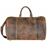 Greenburry Vintage reistas leer 42 cm  bruin