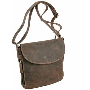 Greenburry Vintage Schoudertas Leer 20 cm brown